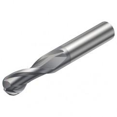 2B230-0150-NA N20C 1.5mm 2 FL Ballnose w/Cylindrical Shank - Industrial Tool & Supply