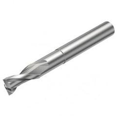 2P120-1600-NC H10F 16mm FL Straight Center Cut w/Cylindrical with Neck Shank - Industrial Tool & Supply