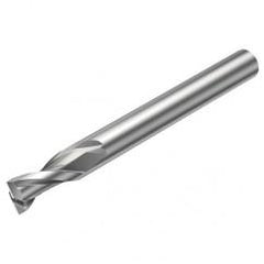 2P123-1200-NG H10F 12mm 2 FL Straight Center Cut w/Reduced Cylindrical .3mm/.012 smaller than Cutting Diameter Shank - Industrial Tool & Supply