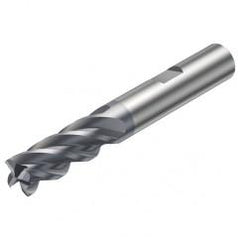 2P340-0800-PB 1630 8mm FL Straight Center Cut w/Weldon Shank - Industrial Tool & Supply