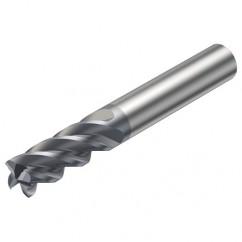 2P341-0800-MA 1640 8mm FL Straight Center Cut w/Cylindrical Shank - Industrial Tool & Supply