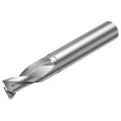 2S220-1200-150-NC H10F 12mm FL Straight Corner Radius Center Cut w/Cylindrical with Neck Shank - Industrial Tool & Supply