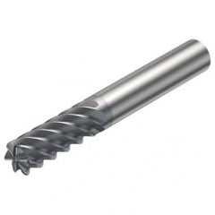 R215.24-04050BAC11H 1610 4mm 4 FL Solid Carbide End Mill - Corner Radius w/Cylindrical Shank - Industrial Tool & Supply