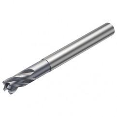 R216.24-08030DAJ08G 1610 8mm 4 FL Solid Carbide End Mill - Corner Radius w/Cylindrical Shank - Industrial Tool & Supply