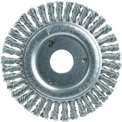 4 1/2″ × 7/8″-0.020″ Wire Size - Roughneck Stringer Bead Weld Cleaning Brush - Industrial Tool & Supply