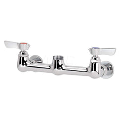 Industrial & Laundry Faucets; Type: Center Faucet Body; Style: Wall Mount; Design: Wall Mount; Handle Type: Lever; Spout Type: No Spout; Mounting Centers: 8; Finish/Coating: Chrome Plated; Type: Center Faucet Body; Minimum Order Quantity: Chrome Plated; S
