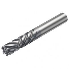 2P460-0952-NA 1630 9.52mm 6 FL Straight Center Cut w/Cylindrical Shank - Industrial Tool & Supply