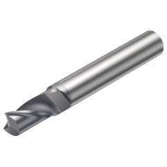 2P231-0800-NA 1630 8mm FL Straight Center Cut w/Cylindrical Shank - Industrial Tool & Supply