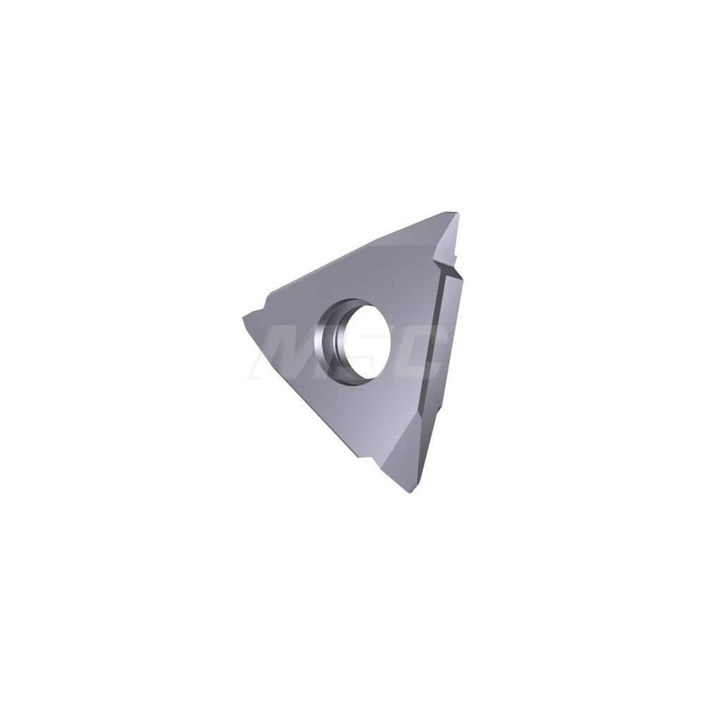 Grooving Insert: AA, Solid Carbide Uncoated, Left Hand, 4.2 mm Cutting Width, 0.9 mm Max Depth, Series 25679