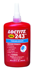 243 Threadlocker Blue Removable - 250 ml - Industrial Tool & Supply