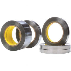 3M - 36 Yd x 1/4" x 6.3 mil Dark Silver Lead Foil Tape - Industrial Tool & Supply