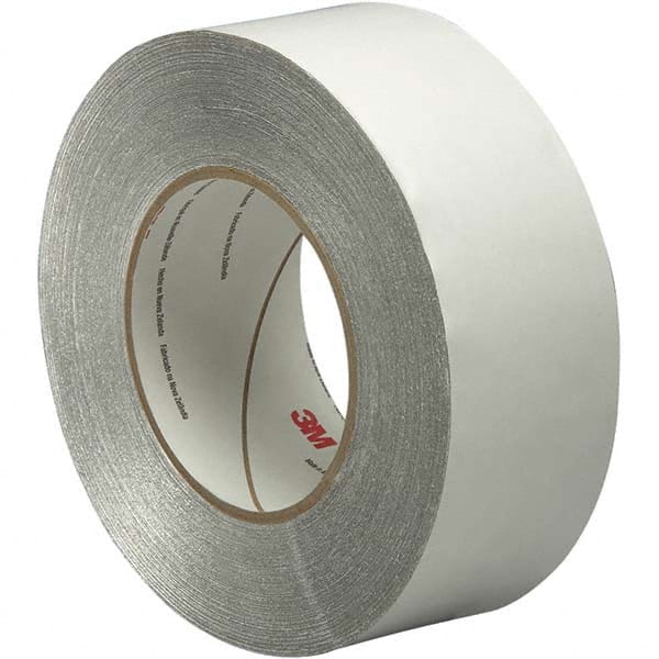 3M - 60 Yd x 2-1/2" x 4.6 mil Silver Aluminum Foil Tape - Industrial Tool & Supply