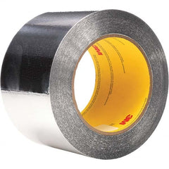 3M - 60 Yd x 6" x 4.6 mil Silver Aluminum Foil Tape - Industrial Tool & Supply