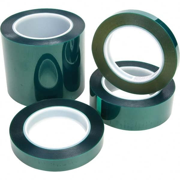 3M - 500 Yd x 50.41" Green Polyester Film Tape - Industrial Tool & Supply