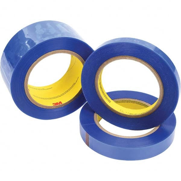 3M - 72 Yd x 24" Blue Polyester Film Tape - Industrial Tool & Supply