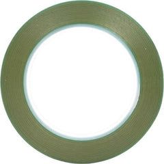 3M - 72 Yd x 1/2" Green Polyester Film Tape - Industrial Tool & Supply