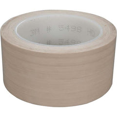 3M - 36 Yd x 6" Beige PTFE Film Tape - Industrial Tool & Supply