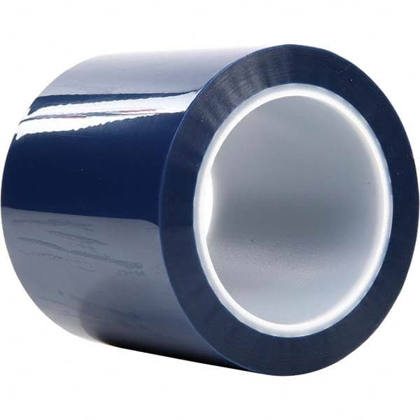 3M - 72 Yd x 4" Blue Polyester Film Tape - Industrial Tool & Supply