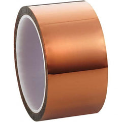 3M - 36 Yd x 4" Amber Polyimide Film Tape - Industrial Tool & Supply