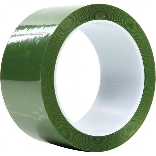 3M - 72 Yd x 18" Translucent Green Polyester Film Tape - Industrial Tool & Supply