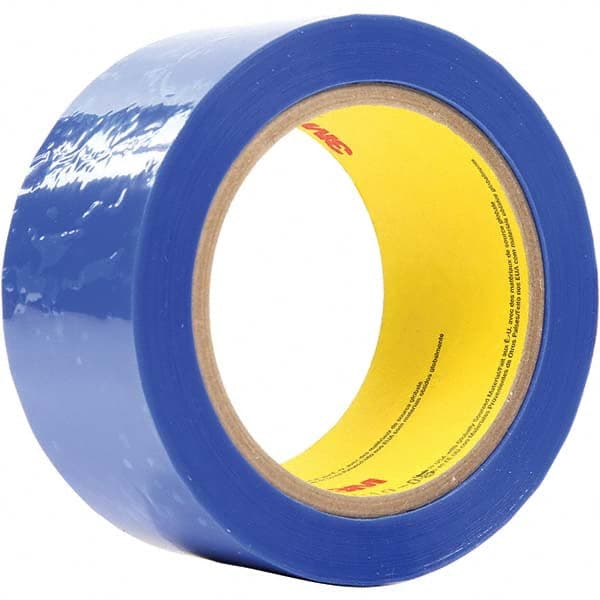 3M - 72 Yd x 48" Blue Polyester Film Tape - Industrial Tool & Supply