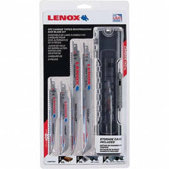 Lenox - Reciprocating Saw Blade Sets Blade Material: Carbide Tipped Minimum Blade Length (Inch): 6 - Industrial Tool & Supply