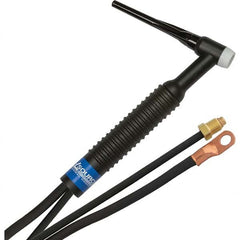 PRO-SOURCE - 200 Amp 12-1/2' Rubber Outfit 26F Air Cooled TIG Welding Torch Kit - Industrial Tool & Supply