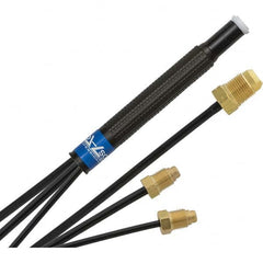 PRO-SOURCE - 250 Amp 25' Rubber Outfit 20P Water Cooled TIG Welding Torch Kit - Industrial Tool & Supply