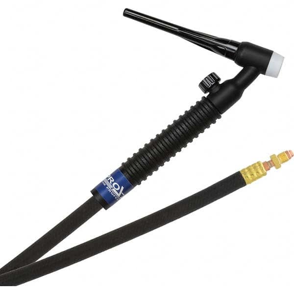 PRO-SOURCE - 150 Amp 12-1/2' Rubber Outfit 17V Air Cooled TIG Welding Torch Kit - Industrial Tool & Supply