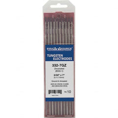PRO-SOURCE - Tungsten Electrodes Type: Zirconiated Diameter (Inch): 3/32 - Industrial Tool & Supply