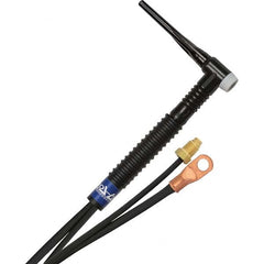 PRO-SOURCE - 150 Amp 25' Rubber Outfit 17FMT Air Cooled TIG Welding Torch Kit - Industrial Tool & Supply