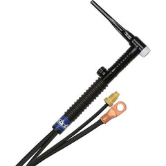 PRO-SOURCE - 150 Amp 12-1/2' Rubber Outfit 17FVMT Air Cooled TIG Welding Torch Kit - Industrial Tool & Supply