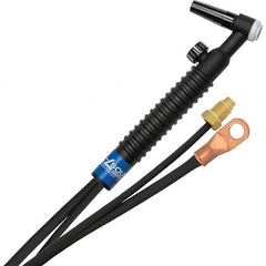 PRO-SOURCE - 125 Amp 25' Rubber Outfit 9V Air Cooled TIG Welding Torch Kit - Industrial Tool & Supply