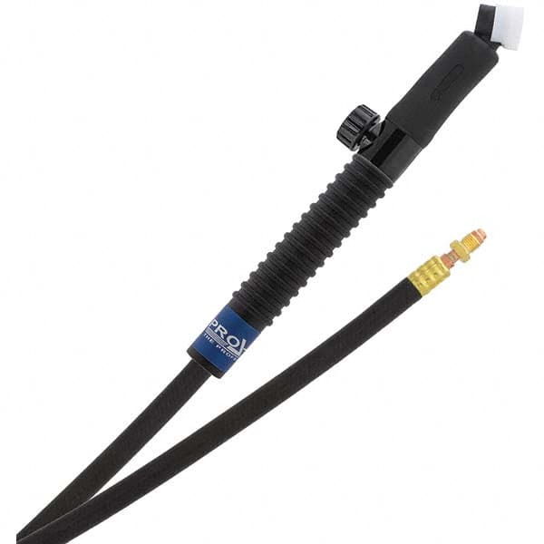 PRO-SOURCE - 80 Amp 12-1/2' Rubber Outfit 24FVMT Air Cooled TIG Welding Torch Kit - Industrial Tool & Supply