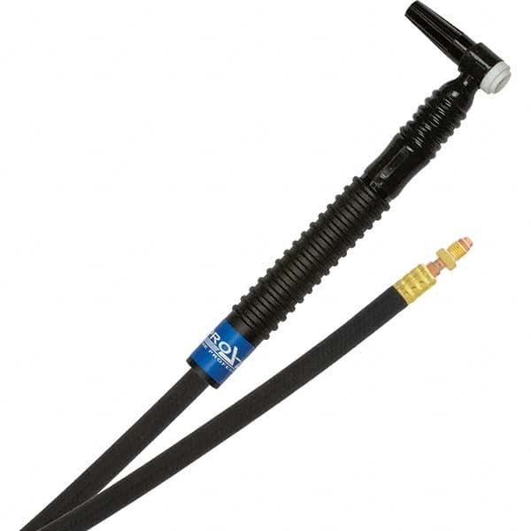 PRO-SOURCE - 125 Amp 12-1/2' Rubber Outfit 9FMT Air Cooled TIG Welding Torch Kit - Industrial Tool & Supply