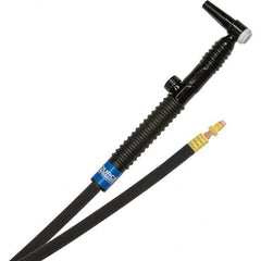 PRO-SOURCE - 125 Amp 12-1/2' Rubber Outfit 9FVMT Air Cooled TIG Welding Torch Kit - Industrial Tool & Supply