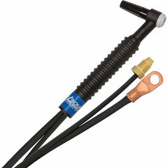 PRO-SOURCE - 125 Amp 12-1/2' Rubber Outfit 9F Air Cooled TIG Welding Torch Kit - Industrial Tool & Supply