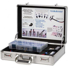 PRO-SOURCE - 250 Amp 25' Rubber Outfit 225M Air Cooled TIG Welding Torch Kit - Industrial Tool & Supply