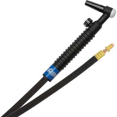 PRO-SOURCE - 125 Amp 25' Rubber Outfit 9V Air Cooled TIG Welding Torch Kit - Industrial Tool & Supply