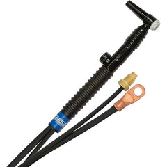 PRO-SOURCE - 125 Amp 12-1/2' Rubber Outfit 9FVMT Air Cooled TIG Welding Torch Kit - Industrial Tool & Supply