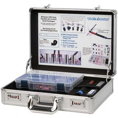 PRO-SOURCE - 200 Amp 25' Rubber Outfit 200M Air Cooled TIG Welding Torch Kit - Industrial Tool & Supply