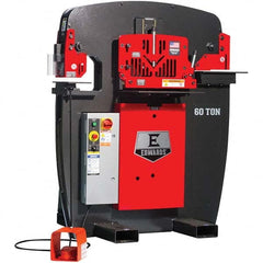 Edwards Manufacturing - Ironworkers Throat Depth (Inch): 8-7/8 Punching Pressure (Ton): 60 - Industrial Tool & Supply