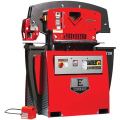 Edwards Manufacturing - Ironworkers Throat Depth (Inch): 11-3/4 Punching Pressure (Ton): 110 - Industrial Tool & Supply
