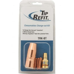 PRO-SOURCE - 0.035" to 4/89" Wire OD, MIG Welder Diffuser Kit - Industrial Tool & Supply