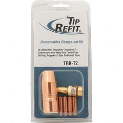 PRO-SOURCE - 0.035" to 4/89" Wire OD, MIG Welder Diffuser Kit - Industrial Tool & Supply