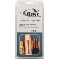 PRO-SOURCE - 0.035" to 4/89" Wire OD, MIG Welder Diffuser Kit - Industrial Tool & Supply