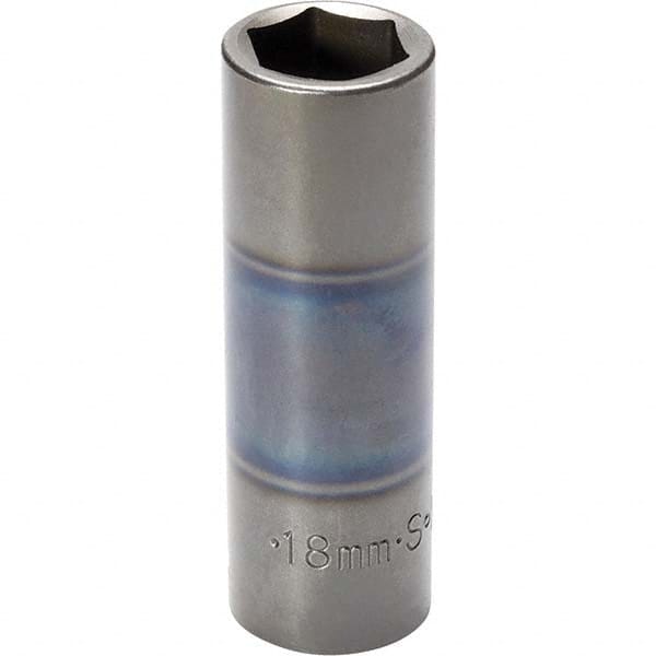 SK - Impact Sockets Drive Size (Inch): 1/2 Size (mm): 18.0 - Industrial Tool & Supply