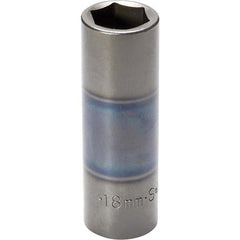 SK - Impact Sockets Drive Size (Inch): 1/2 Size (mm): 18.0 - Industrial Tool & Supply