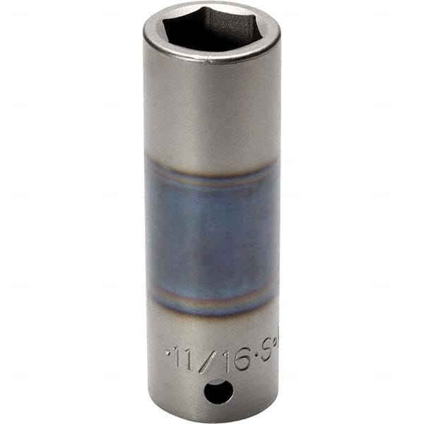 SK - Impact Sockets Drive Size (Inch): 1/2 Size (Inch): 11/16 - Industrial Tool & Supply