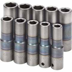 SK - Socket Sets Measurement Type: Metric Drive Size: 1/2 - Industrial Tool & Supply